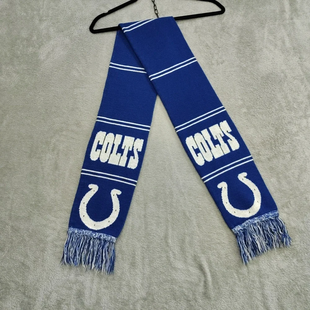 Indianapolis Colts‎ NFL Officially Licensed Winter Scarf Unisex One Size